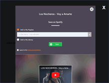 Tablet Screenshot of losnocheros.com